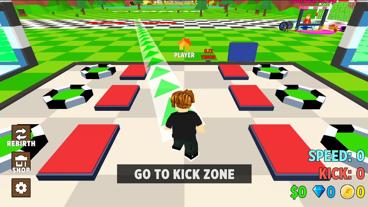 Play Kick a Lucky Block Online | Free Web Game (No Install) - game cover